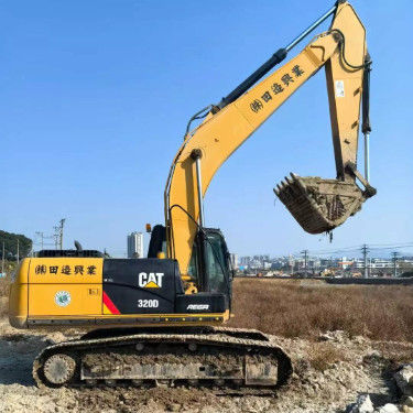 استفاده شده Caterpillar 320D Excavator ظرفیت 20 تن تاریخچه خدمات کامل CE ISO گواهینامه
