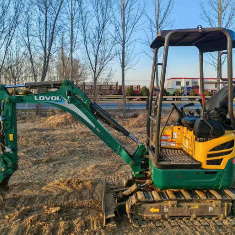 کیفیت استفاده شده Doosan DH220-9E 22Ton Excavator خدمات کامل تاریخچه معدن سازی ساخت و ساز زمین