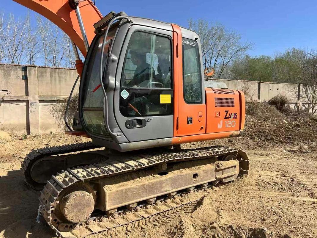 استفاده شده Hitachi ZAXIS 120 Excavator 12Ton ظرفیت خدمات کامل تاریخچه ساخت و ساز معدن