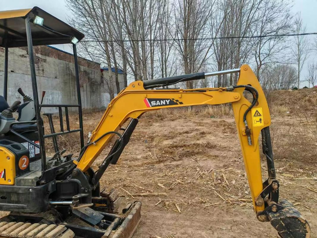 ساني SY16C 1.6T Mini Excavator استفاده شده خدمات کامل ایده آل برای کار منظره سازی و خدمات عمومی