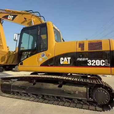 استفاده شده CAT 320C L Excavator 5-5km/h سرعت سفر 6-4L عملکرد موتور