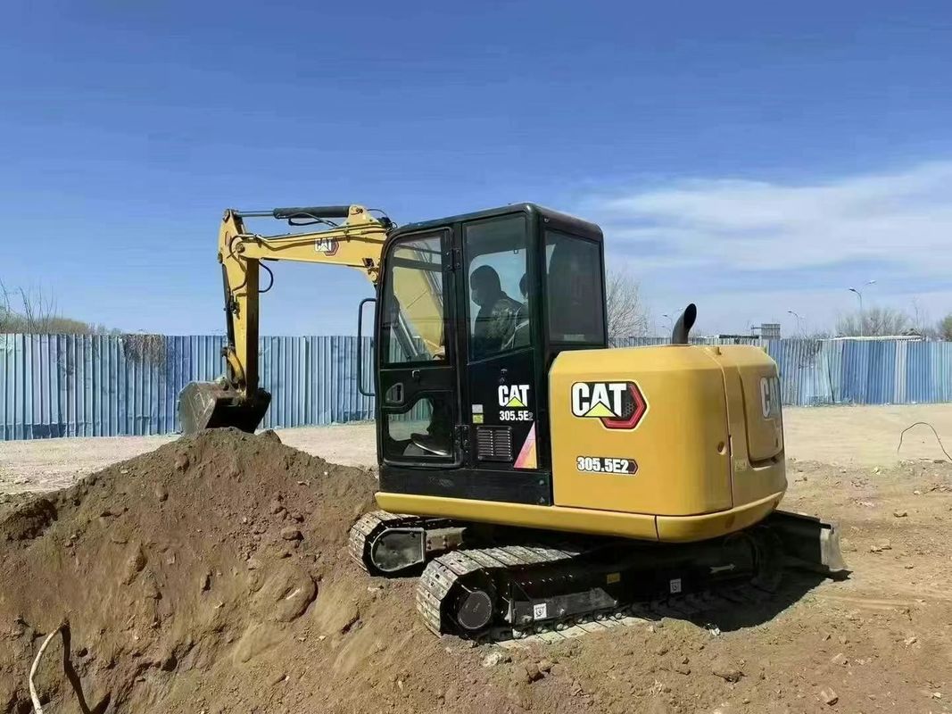 استفاده شده CAT 305 مینی حفاری ساعات کم تایید شده 1 سال گارانتی CE گواهینامه قابل اعتماد