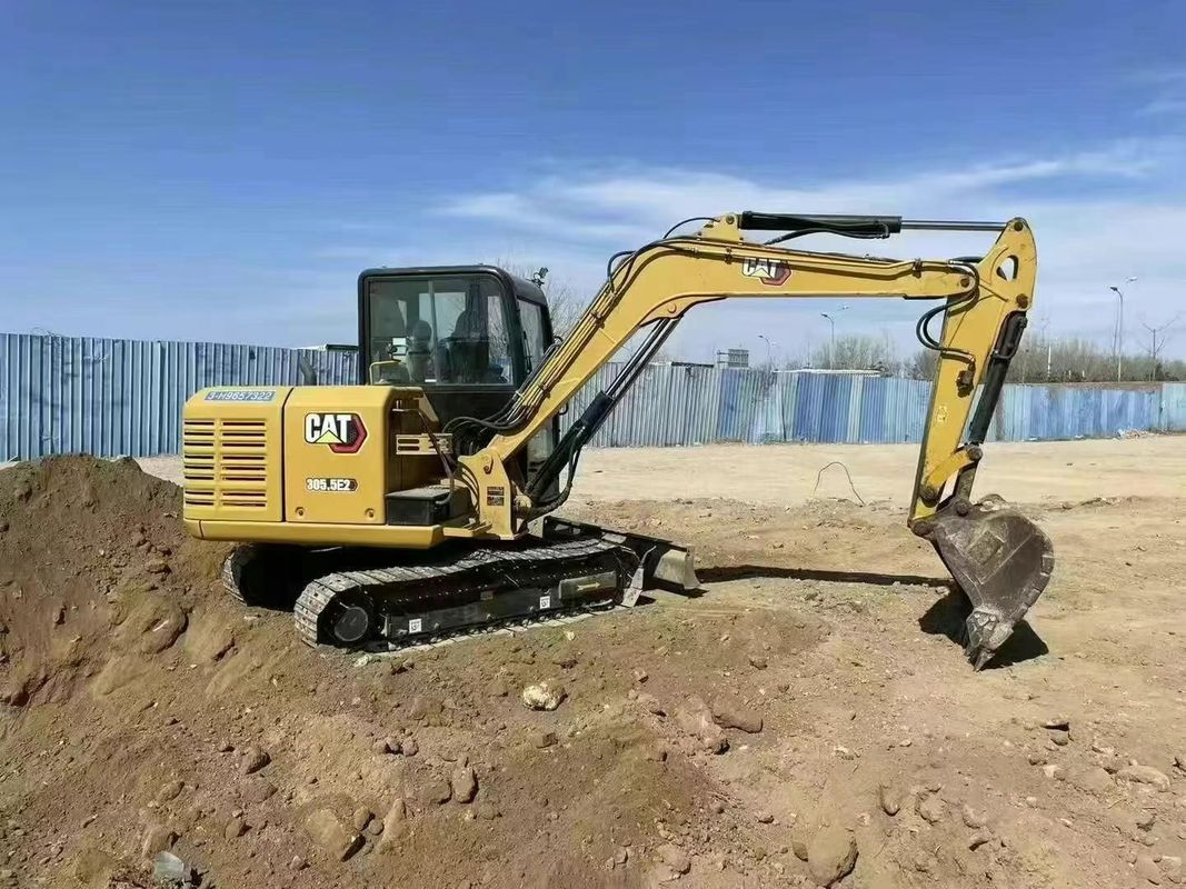 استفاده شده CAT 305 مینی حفاری ساعات کم تایید شده 1 سال گارانتی CE گواهینامه قابل اعتماد