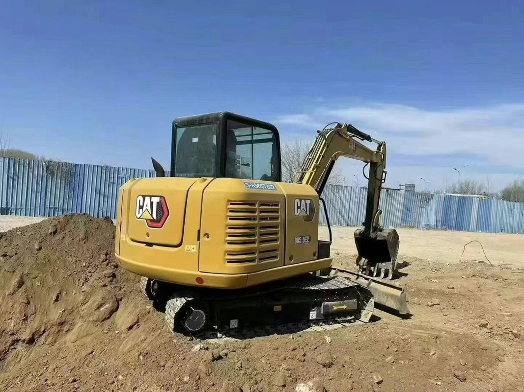 استفاده شده CAT 305 مینی حفاری ساعات کم تایید شده 1 سال گارانتی CE گواهینامه قابل اعتماد
