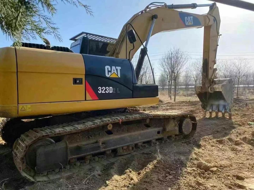 کاوشگر Caterpillar 323D استفاده شده حالت عالی آماده کار سنگین ساختمانی