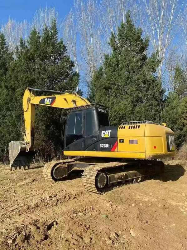 کاوشگر Caterpillar 323D استفاده شده حالت عالی آماده کار سنگین ساختمانی