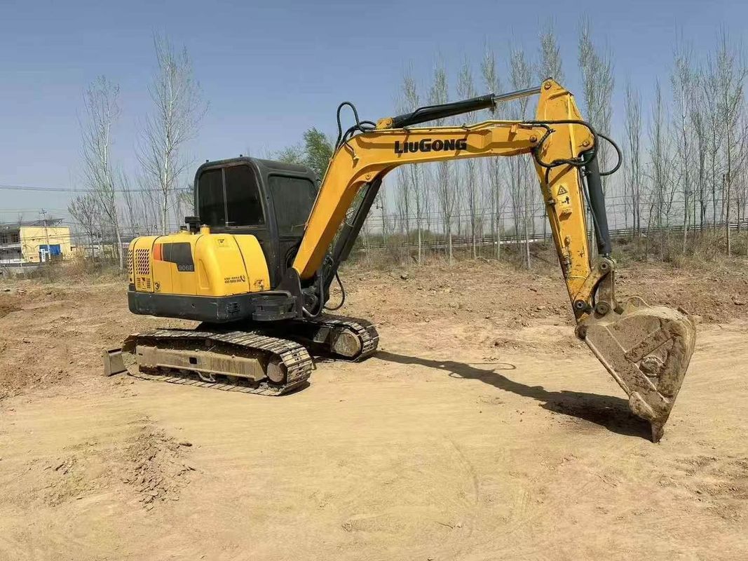 دستگاه استفاده شده Liugong 906E Excavator با کیفیت بالا برای کار ساختمان سنگین