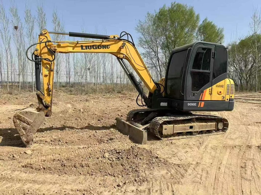 دستگاه استفاده شده Liugong 906E Excavator با کیفیت بالا برای کار ساختمان سنگین
