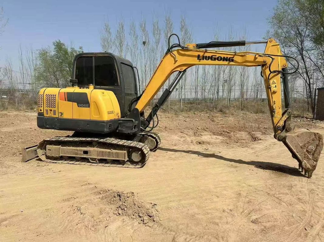 دستگاه استفاده شده Liugong 906E Excavator با کیفیت بالا برای کار ساختمان سنگین