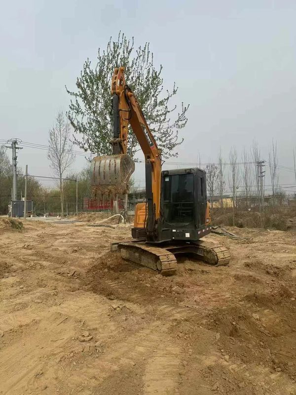 استفاده شده Sany 60C Excavator ساعات کم ارزش عالی حالت خوب آماده صادرات
