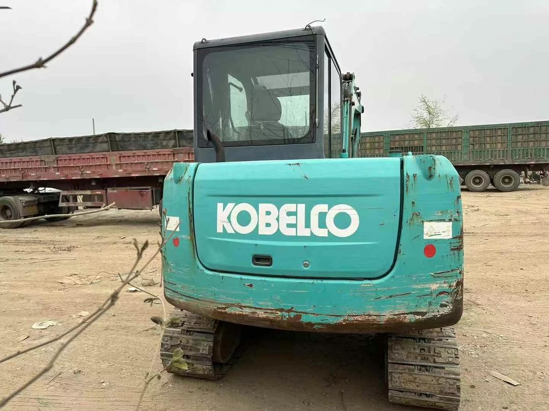 ماشین حفاری استفاده شده کوبلکو SK60-8 حالت خوب ماشین حفاری دست دوم برای فروش