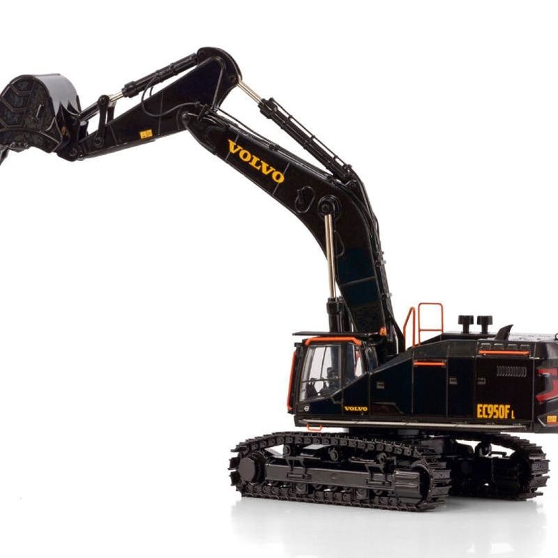 ولوو EC950F WSI 1/50 آلیاژ Excavator Die-Cast مدل الماس سیاه نسخه محدود جمع آوری
