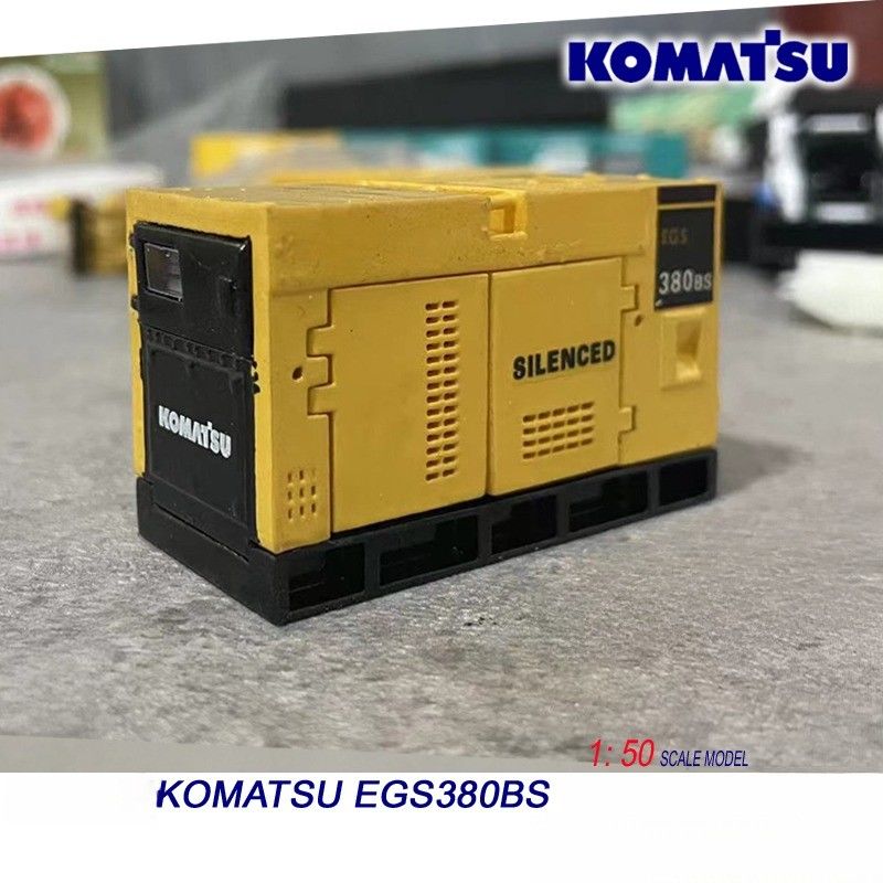 Komatsu EGS380BS 1/50 آلاینده ژنراتور موتور مدل ماشین آلات ساختمانی