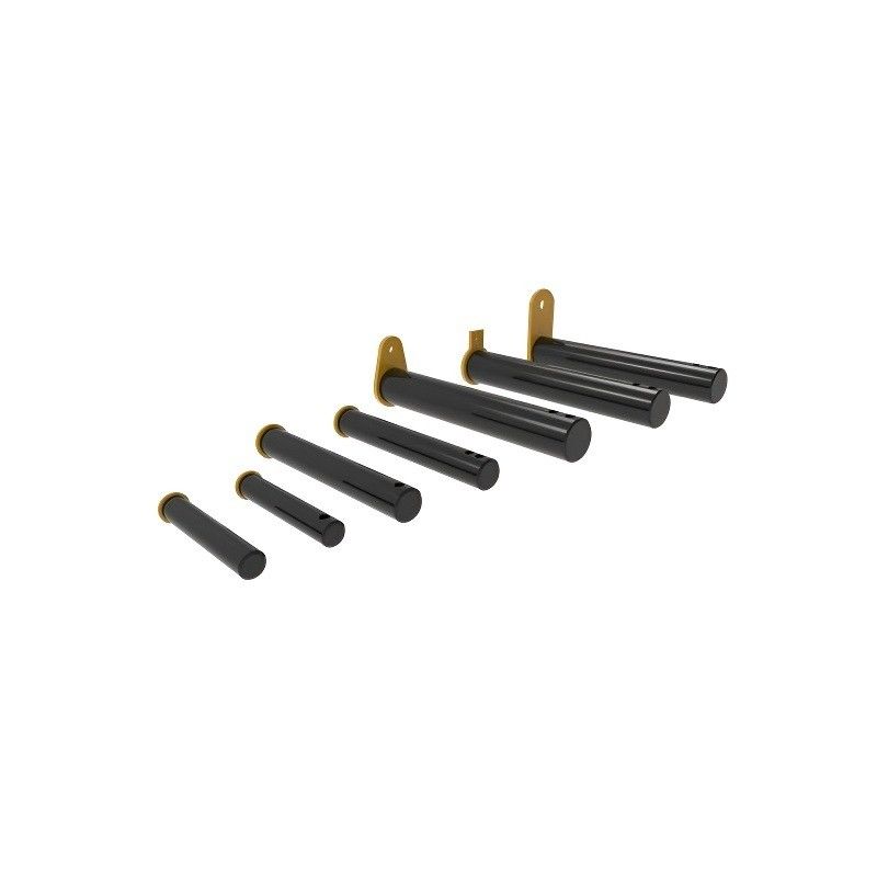 دستگاه های سنگین ردیاب پین بوته های 45mm Excavator Loader آلیاژ فولاد سطل پین Pc120 Pc200 Ex200