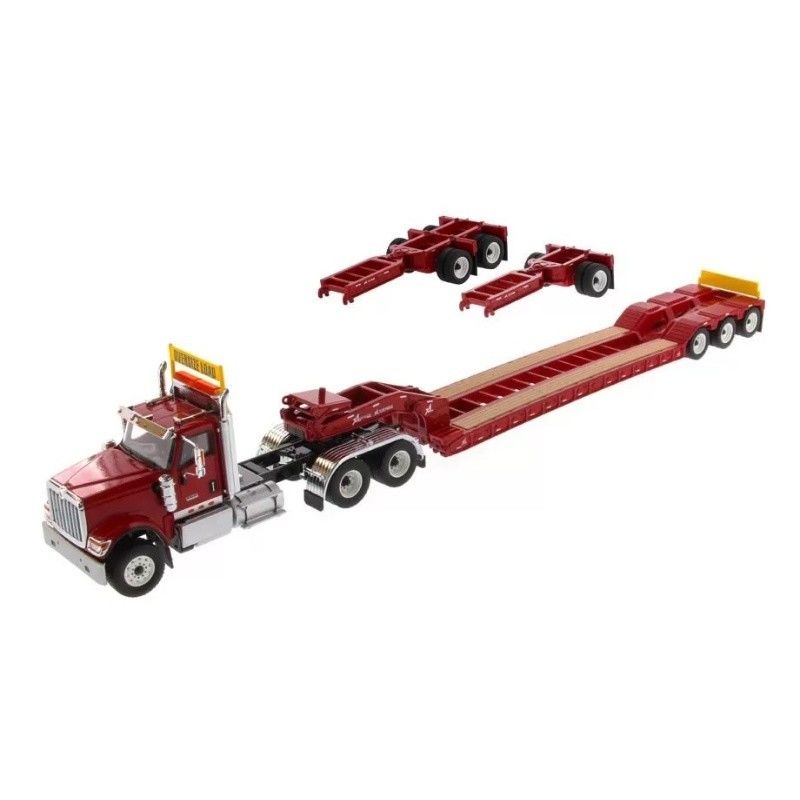 Diecast Masters International Flatbed Truck DM TRAILER سر مخزن آلیاژ مدل 71016 مقیاس 1:50
