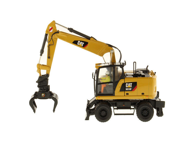 Diecast Masters DM M318F حفاری چرخ دار مدل 1:50 مقیاس ماشین ساختمانی 85508