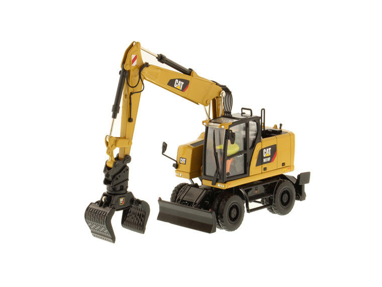 Diecast Masters DM M318F حفاری چرخ دار مدل 1:50 مقیاس ماشین ساختمانی 85508