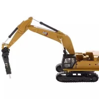 DM 1/87 مقیاس بیل مکانیکی سنگین مجموعه پیوست چکش تخریب و چنگک مدل 85688