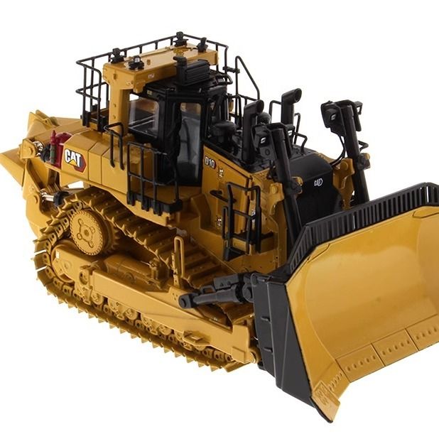 DM 1/50 مقیاس Dozer زمین محرک خودرو آلیاژ Loader مدل 85711 بازیکنی جمع آوری شده