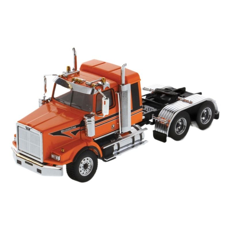 DM Western Star 4900 SB International 2-Axle American Flatbed Truck 1/50 مدل ۷۱۰۶۳