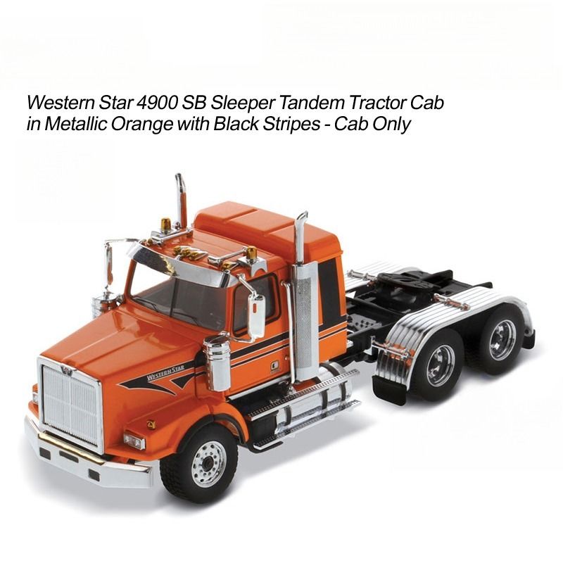 DM Western Star 4900 SB International 2-Axle American Flatbed Truck 1/50 مدل ۷۱۰۶۳