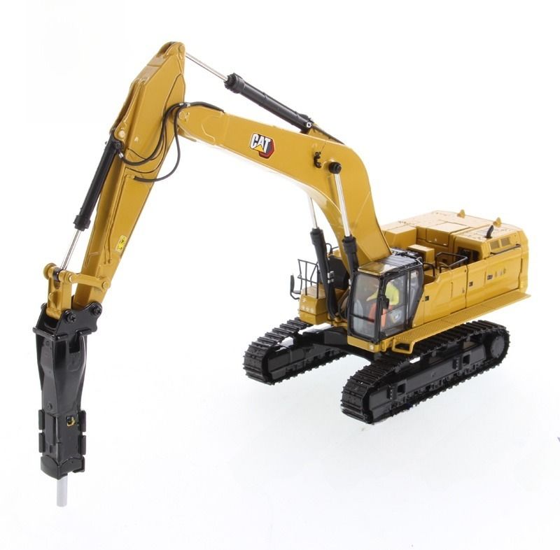 مدل ساخت و ساز بیل مکانیکی سنگین DM 1/50 با چکش تخریب و چنگک 85709