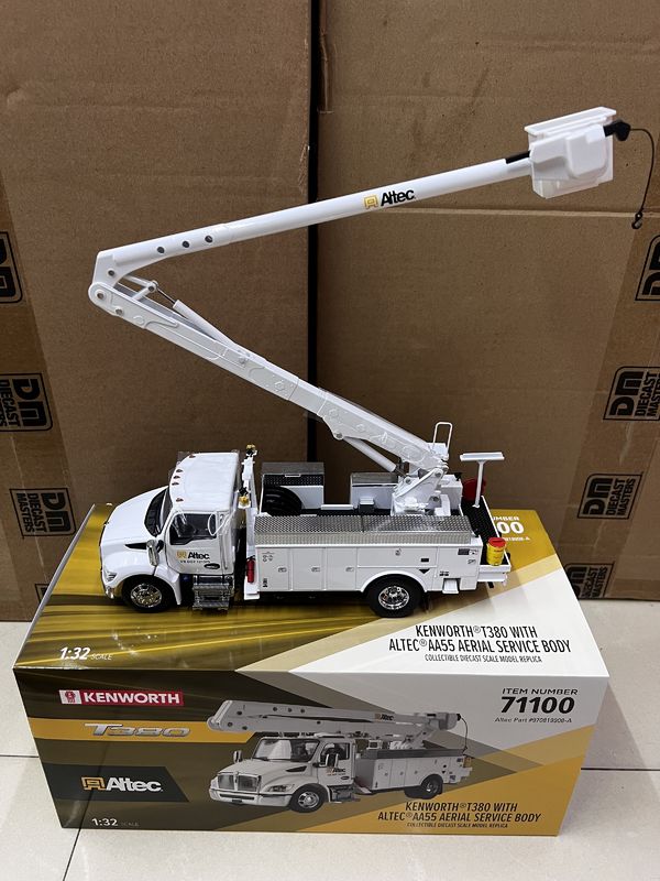 DM 1/32 کنورث T380 مدل کامیون بالابر هوایی آلیاژی 71100