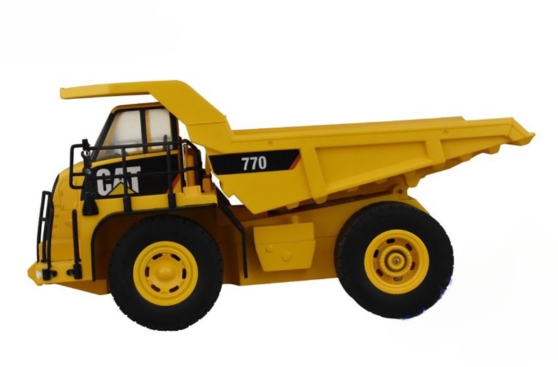 Large Remote Control Dump Truck Engineering Model CA770 Electric Simulation Kids Toy 1:24