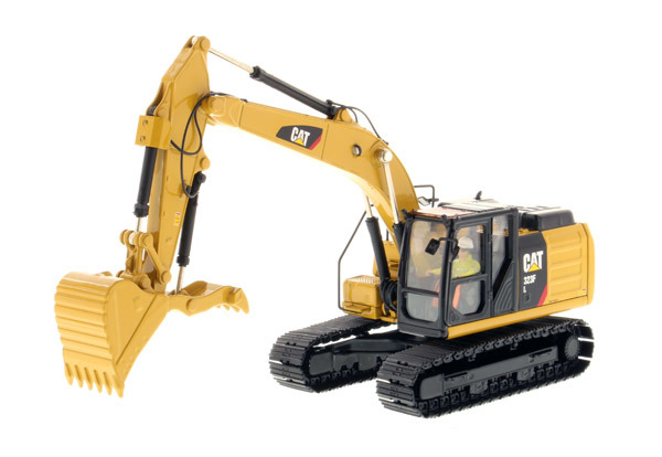 DM ماشین مهندسی 1:50 مقیاس CAT 323F L Excavator مدل 85924C Toy Gift