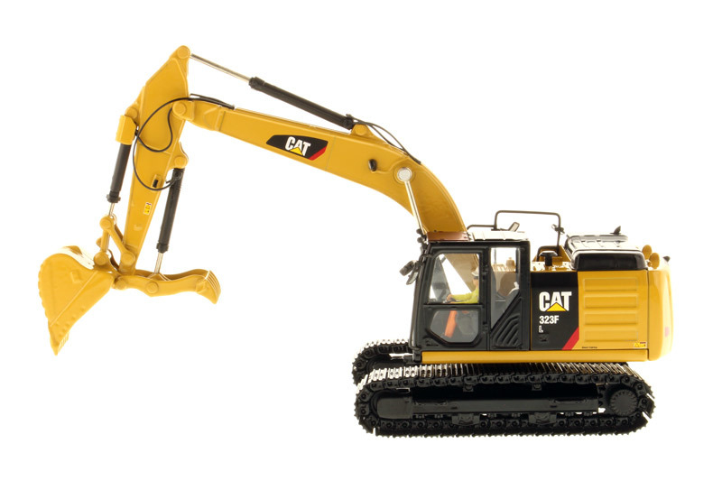 DM ماشین مهندسی 1:50 مقیاس CAT 323F L Excavator مدل 85924C Toy Gift