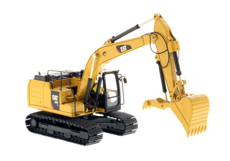 DM ماشین مهندسی 1:50 مقیاس CAT 323F L Excavator مدل 85924C Toy Gift