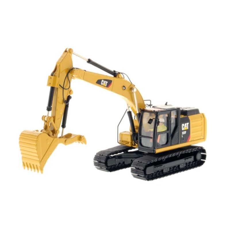 1:64 DM CAT 320F L مدل بیل مکانیکی مهندسی 85636 با پنج ابزار کار