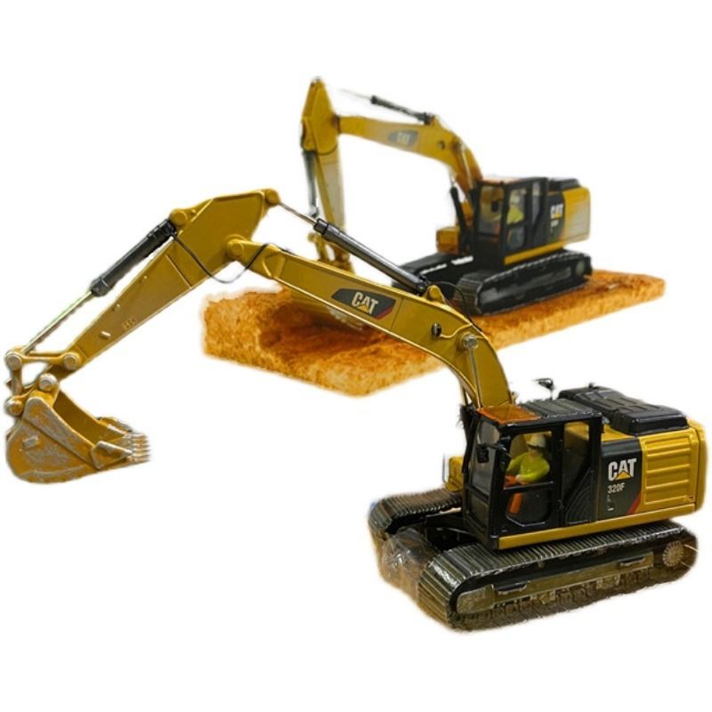 Diecast Masters DM 85701 Caterpillar 320F حفاری هیدرولیک 1:50 مدل مهندسی Diecast