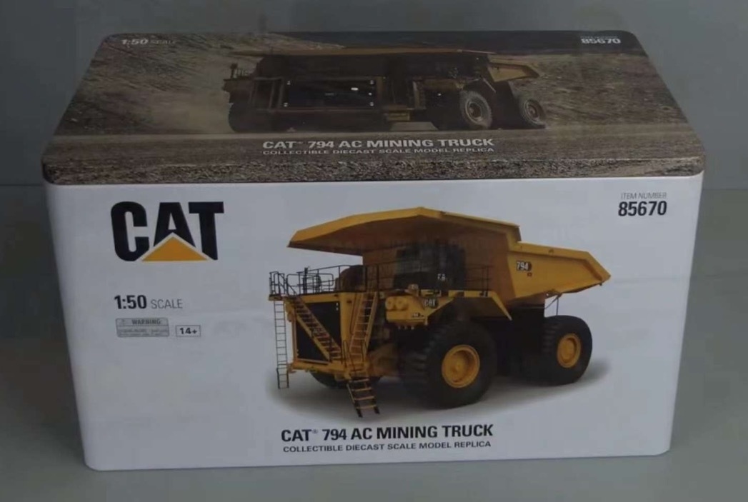 Diecast Masters 1:50 مقیاس CAT 794AC کامیون معدن فوق العاده بزرگ هولر کامپ مدل 85670