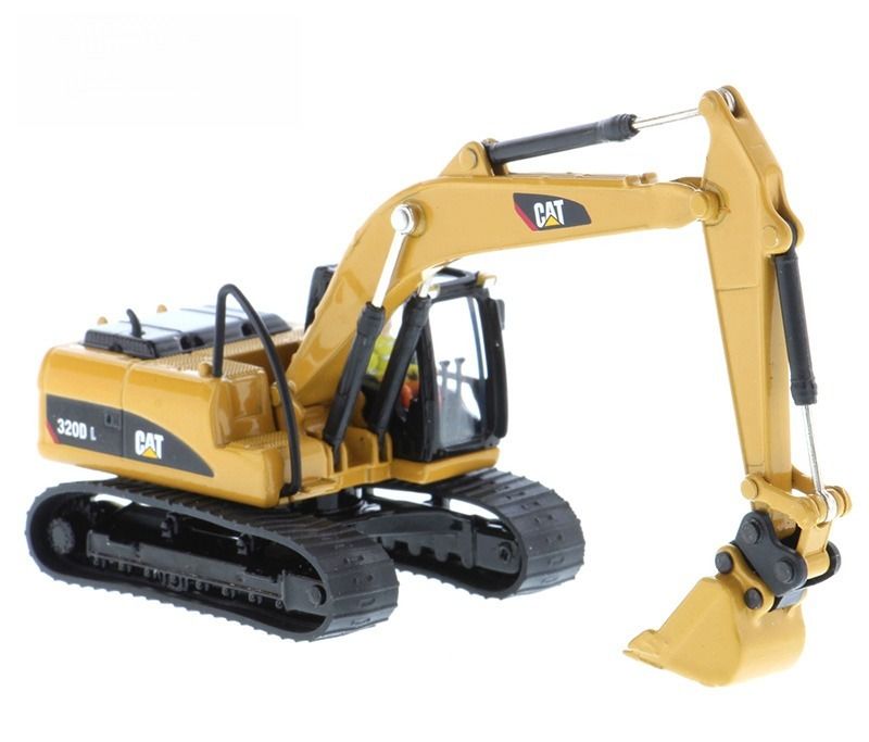 DM85652 Cat 320D L دستگاه حفاری هیدرولیک مدل 1:87 اسکیل Diecast Toy