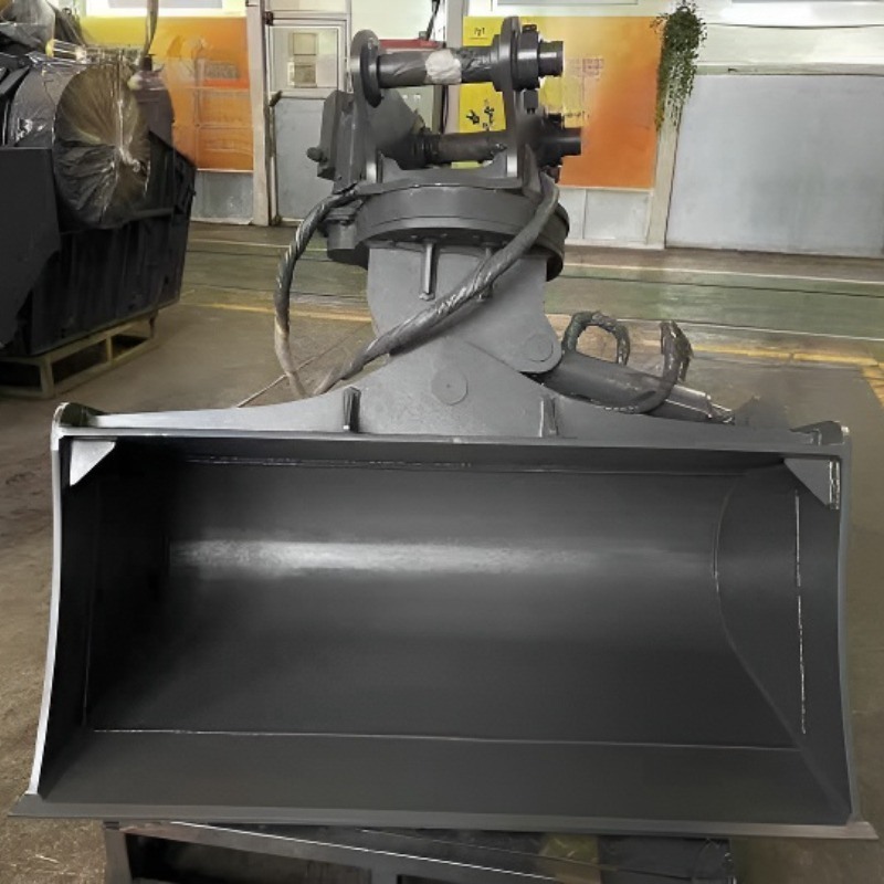 اتصال سطل چرخش خم شده حفاری سفارشی برای حفاری های سنگین 1 تا 30 تن