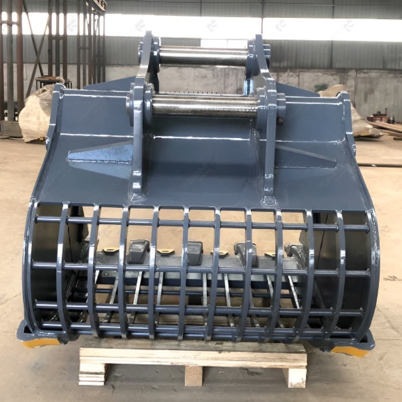 سفارشی 30 تن حفاری Backhoe اسکلت معما تخته ضلع سطل وظیفه سنگین مرتب کردن