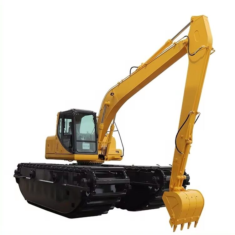 زیرروی شناور پنتون سفارشی برای حفاری آمفیبی