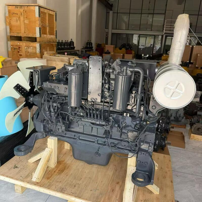 موتور اصلی ماشین آلات 6D125-3 مونتاژ موتور برای فروش برای بیل مکانیکی PC400-7 PC450-7