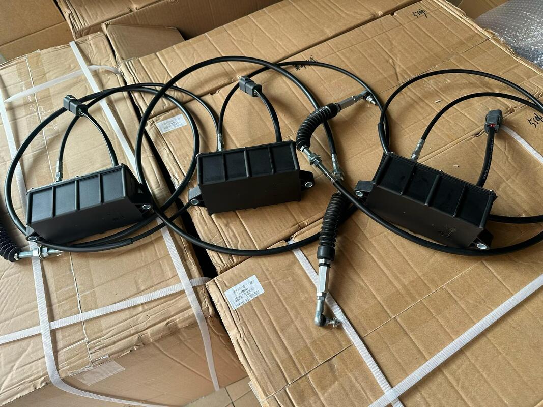 قطعات موتور بیل مکانیکی قطعات موتور دریچه گاز شتاب کنترل اهرم موتور قطعات ماشین آلات ساختمانی
