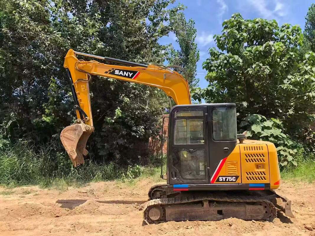 بیل مکانیکی کوچک دست دوم SANY SY50C SY50 SY55 SY65 SY70 SY75 6 تن اصلی چینی 80% جدید Excavadora/Digger