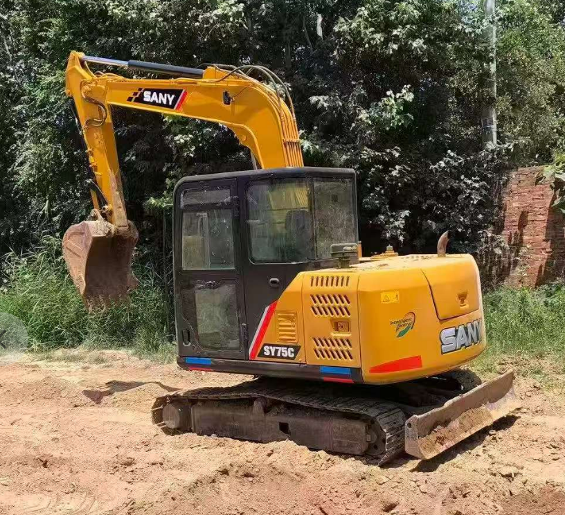 بیل مکانیکی کوچک دست دوم SANY SY50C SY50 SY55 SY65 SY70 SY75 6 تن اصلی چینی 80% جدید Excavadora/Digger