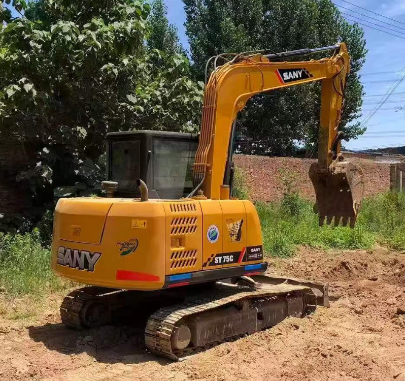 بیل مکانیکی کوچک دست دوم SANY SY50C SY50 SY55 SY65 SY70 SY75 6 تن اصلی چینی 80% جدید Excavadora/Digger